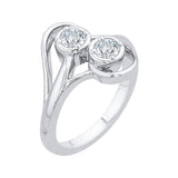 14K White Gold~GH | I1