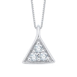 10K White Gold~GH | I2/I3