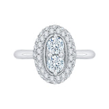 14K White Gold