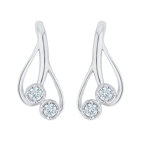 KATARINA Diamond Fashion Earrings (3/8 cttw)