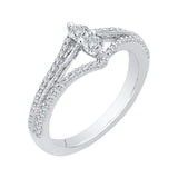 14K White Gold~GH | I1