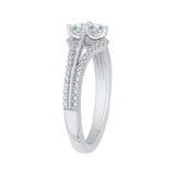 14K White Gold~GH | I1