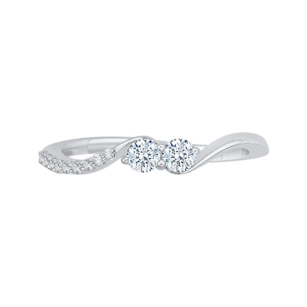 14K White Gold~GH | I1