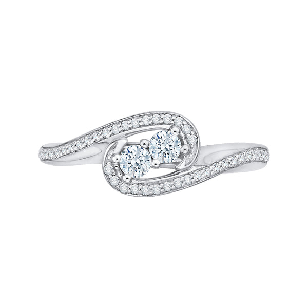 14K White Gold~GH | I1