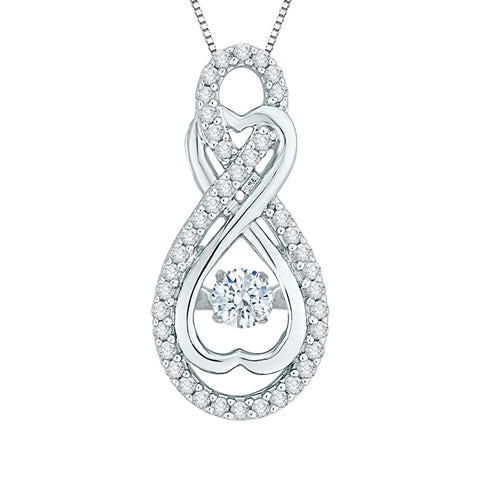 KATARINA Diamond Fashion Pendant Necklace (3/8 cttw GH, I1)