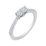 10K White Gold~GH | I2-I3