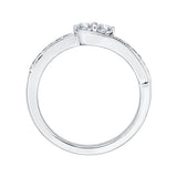 10K White Gold~GH | I2-I3