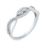 10K White Gold~GH | I2-I3