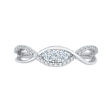 10K White Gold~GH | I2-I3