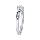 10K White Gold~GH | I2-I3