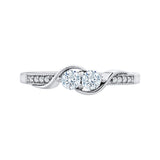 10K White Gold~GH | I2-I3