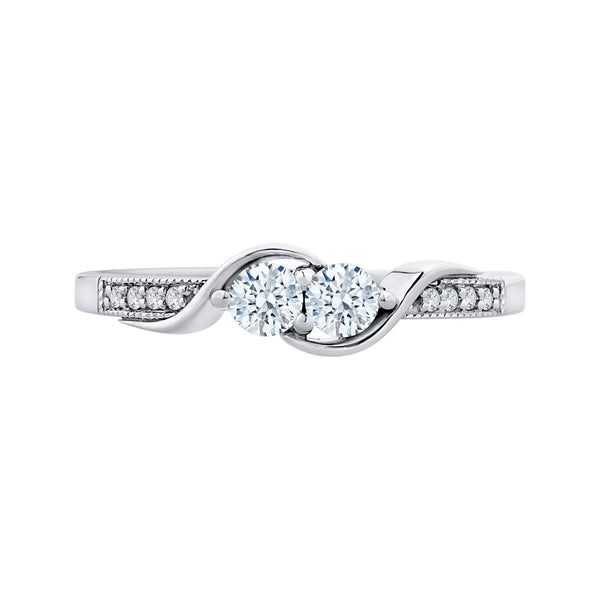 10K White Gold~GH | I2-I3