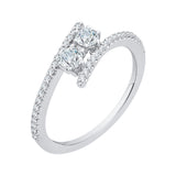 10K White Gold~GH | I2-I3