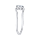 10K White Gold~GH | I2-I3
