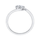 10K White Gold~GH | I2-I3