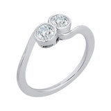 10K White Gold~GH | I2-I3