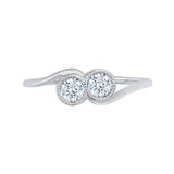 10K White Gold~GH | I2-I3
