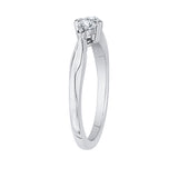 10K White Gold~GH | I2-I3