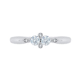 10K White Gold~GH | I2-I3
