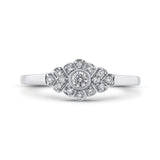 10K White Gold~GH | I2-I3