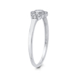 10K White Gold~GH | I2-I3