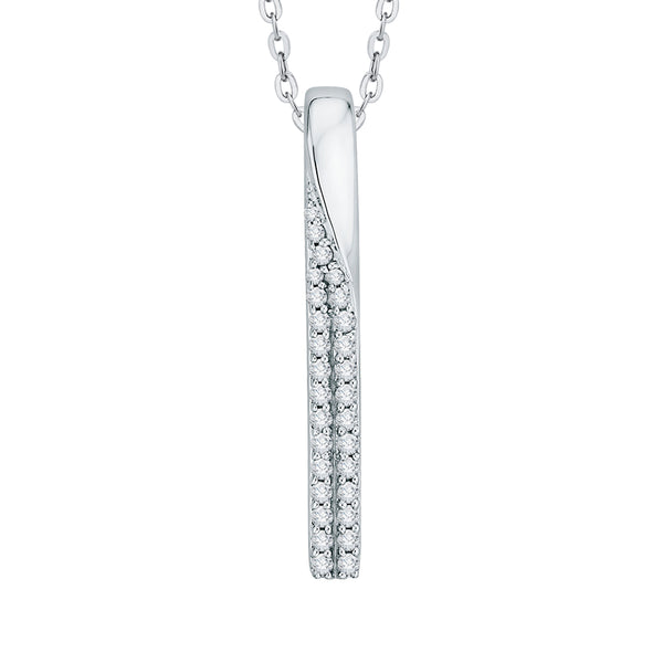 14K White Gold~IJ | I1