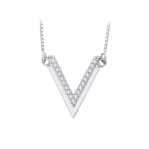 KATARINA Diamond Fashion Pendant Necklace (1/6 cttw GH, I2/I3)