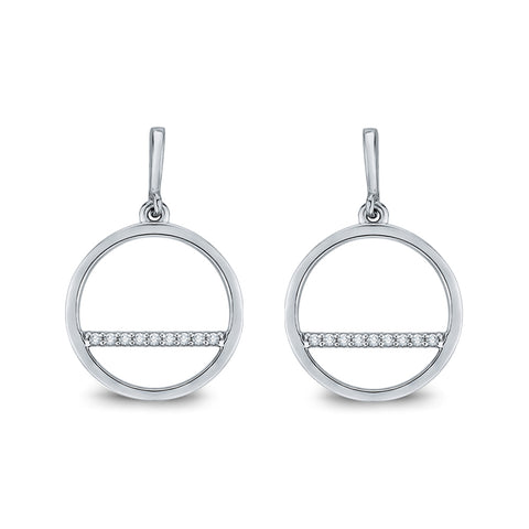 KATARINA Diamond Fashion Earrings (1/8 cttw)