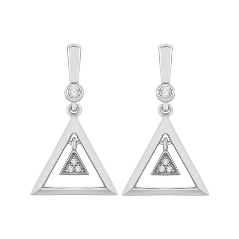 KATARINA Diamond Fashion Earrings (1/20 cttw GH, I2/I3)