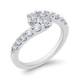 14K White Gold