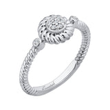 10K White Gold~GH | I2/I3