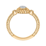 10K Yellow Gold~GH | I2/I3