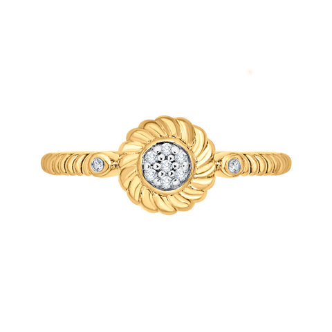KATARINA Diamond Fashion Ring (1/20 cttw)