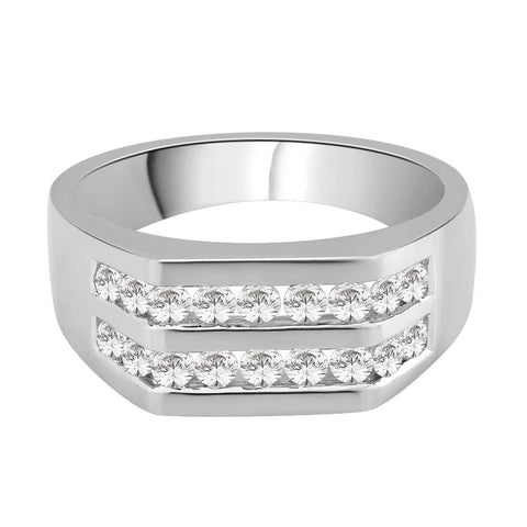 KATARINA Diamond Men's Wedding Band (1 cttw GH, I2)