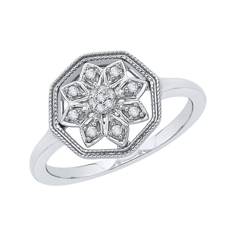 KATARINA Diamond Fashion Ring (1/10 cttw)