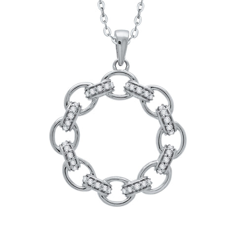 KATARINA Diamond Fashion Pendant Necklace (1/5 cttw JK, I1-I2)