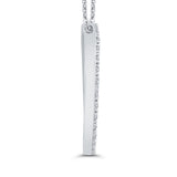 14K White Gold~IJ | I1