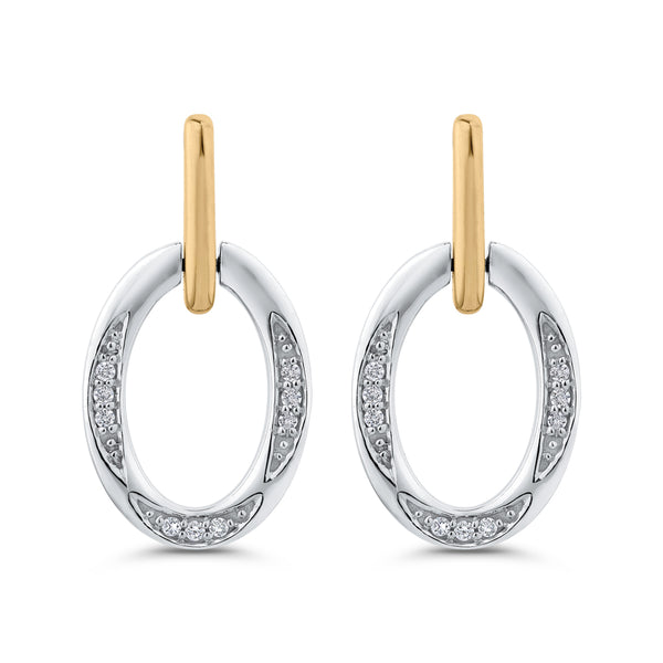10K White and Yellow Gold~GH | I2-I3