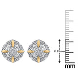 10K White and Yellow Gold~GH | I2/I3