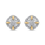 10K White and Yellow Gold~GH | I2/I3