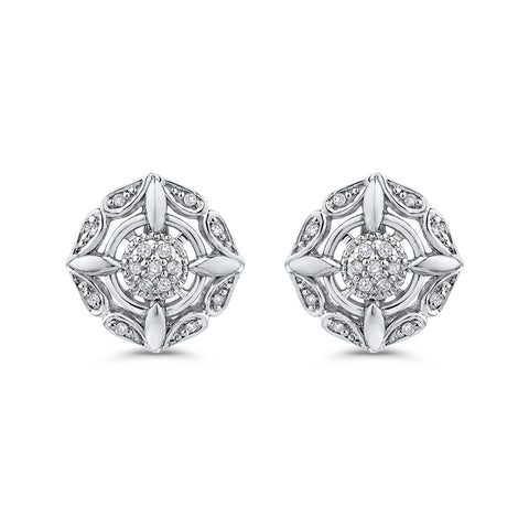 KATARINA Diamond Fashion Earrings (1/10 cttw)