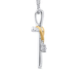10K White and Yellow Gold~GH | I2-I3