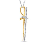 10K White and Yellow Gold~GH | I2-I3