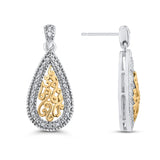 10K White and Yellow Gold~GH | I2-I3