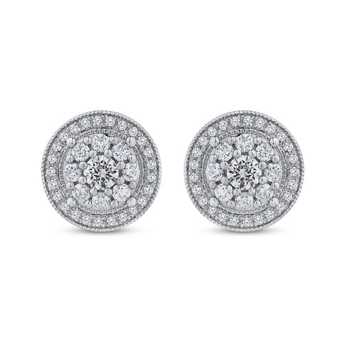 KATARINA Diamond Fashion Earrings (3/4 cttw)
