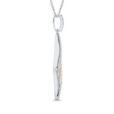 10K White and Yellow Gold~White Diamond