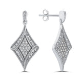 10K White Gold~White Diamond