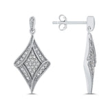 10K White Gold~White Diamond