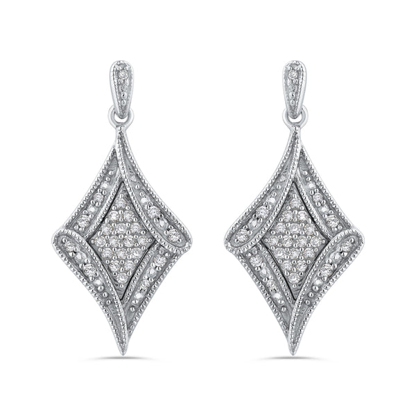 10K White Gold~White Diamond
