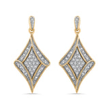 10K Yellow Gold~White Diamond